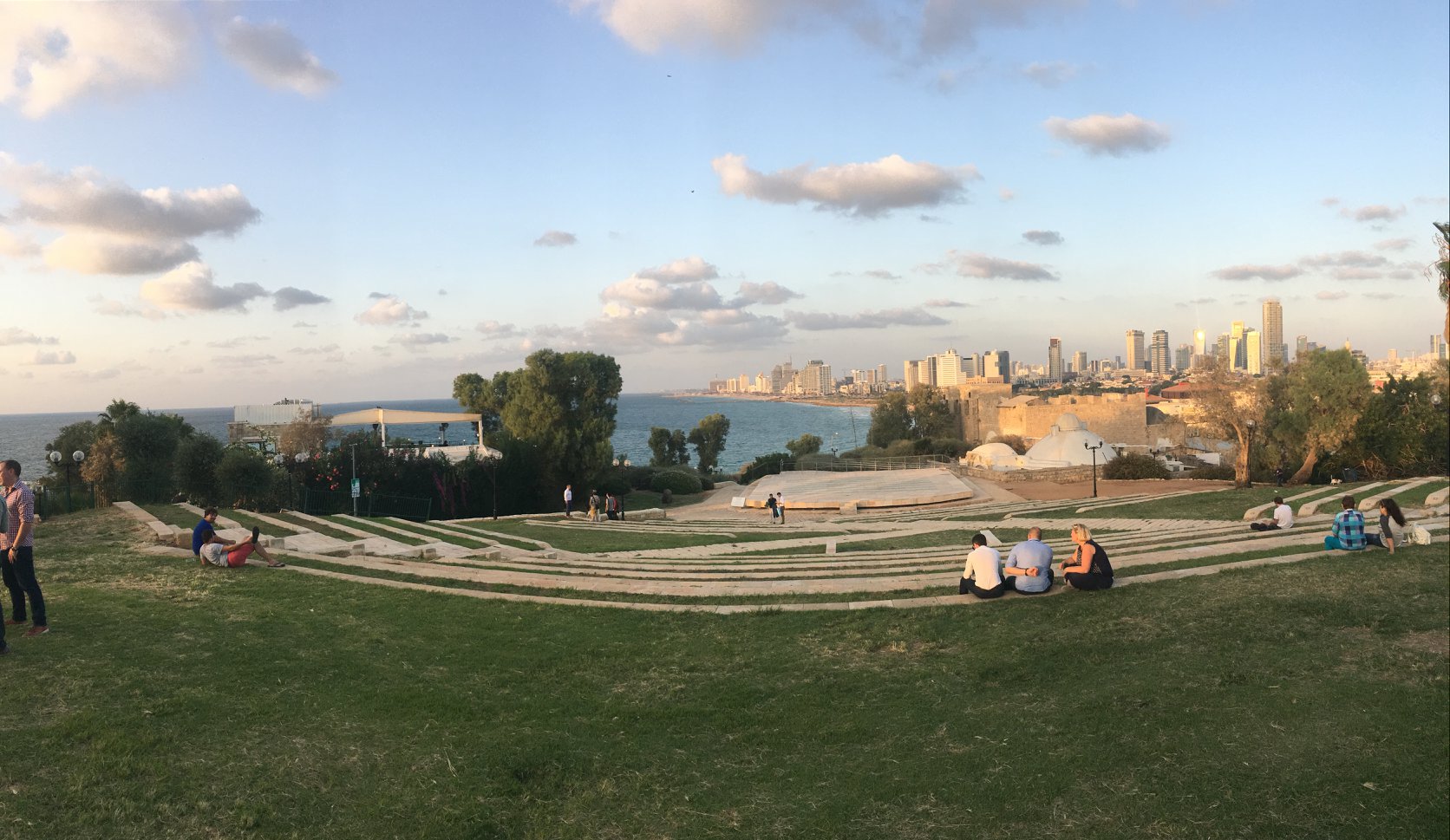 Kosmetika z Mrtvého moře HB vyhlídka na Tel Aviv